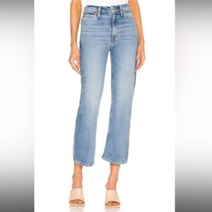 RE/DONE Originals 70s Cropped Boot High Waisted Denim Jeans 60s Fade Size 28